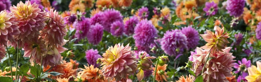 Dahlias paars